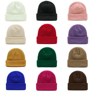 Gorro de Invierno de Cachemira de Lujo con Diseño Nuevo, Borde Acanalado, Estilo Elegante para Uso Diario en Clima Frío, Gorro Beanie - Product Image 1