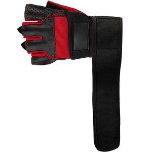 Wholesale Unisex Weightlifting Gym Gloves Customized Logo Adjustable Wrist Straps Half Finger Design Lightweight Spandex <b>Cycling</b> - Product Image 5