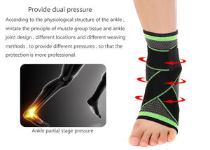 <span class=keywords><strong>Tobillera</strong></span> Ortopédica Elástica de Neopreno Ligero, Soporte Deportivo de Doble Presión, Correa Protectora para Tobillo - Product Image 5