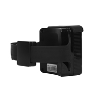 Megastek 4G GPS Bracelet de suivi de la cheville pour femme, avec serrure à clé, support de positionnement GPS WIFI