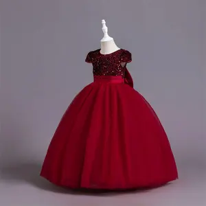 Yoliyolei vestido de noiva atacado, com flor de tule vermelho