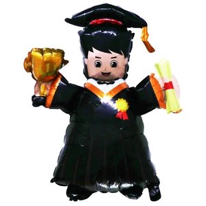 Temporada de graduación Hombres y mujeres <span class=keywords><strong>Dr</strong></span> Balloon Globo creativo Ins Globo de gran oferta para decoración de fiesta de graduados - Product Image 3