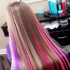 Accessoires de postiche de mode Halloween Pin-Colored Pawing Tawl Hair Part Color Piece Inspiré par Ticklish Ghosts - Product Image 1