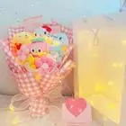 so cute small size plush cute plush bear bouquet/mini cute plush bear/small cute plush bear plush toys keychain