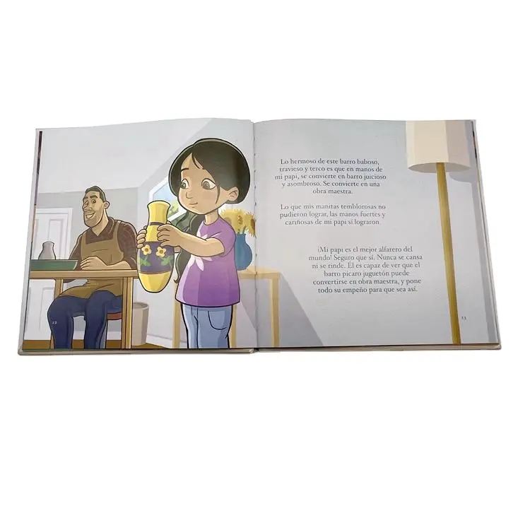 Buku Lucu Kustom Warna Harga Murah untuk Anak-anak Buku Anak-anak Pencetak Profesional