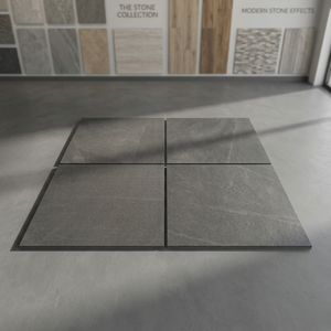 Dalles de sol en bois architectural de 2 cm d'épaisseur, 600x1200 mm, dalles de sol en porcelaine pour balcon, usage intensif, extérieur, aspect bois gris - Product Image 6