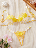 Ensemble de soutien-gorge en maille Daisy pour femmes