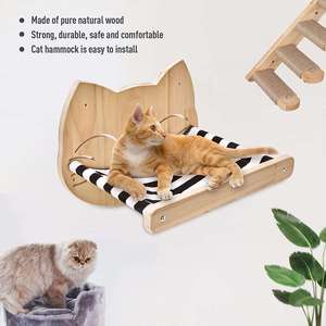 Hamac en bois pour chat, taille personnalisable, lit chaud pour chats - Product Image 3