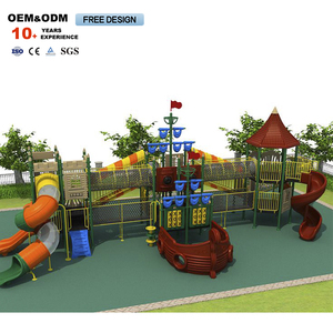 Equipo de Juegos Infantiles para Exteriores, Tobogán Comercial para Parques de Diversiones - Product Image 2