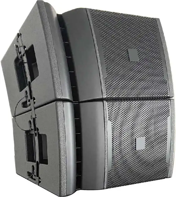 LVRX 932 Pro Speaker Array garis Neodymium, sistem dalam/luar ruangan profesional aktif 600W Audio 12 inci