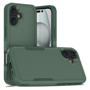 Custodia robusta 2 in 1 antiurto per telefono cellulare IPhone17 Air <span class=keywords><strong>Cover</strong></span> per <span class=keywords><strong>Apple</strong></span> 16 15 <span class=keywords><strong>14</strong></span> Promax armatura custodia per telefono cellulare - Product Image 4