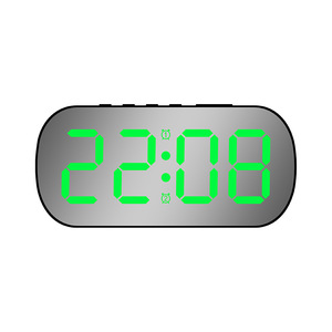 New Arrival Adjustable Brightness <strong>Digital</strong> Alarm <strong>Clock</strong> <strong>Temperature</strong> Display <strong>Date</strong> Time Quartz Bedside Table Desktop Bedroom Office - Product Image 3