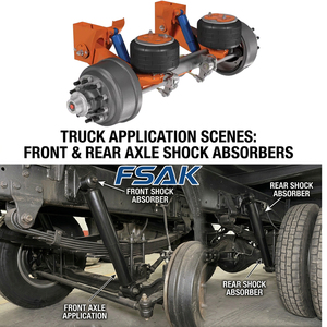 <span class=keywords><strong>Amortisseur</strong></span> arrière robuste 1014451 pour Hyundai SPACE Bus, pièces de suspension haute performance pour bus commercial - Product Image 4