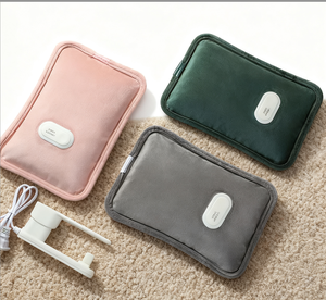 Bantalan pemanas listrik hangat lembut untuk kulit halus, botol air panas isi ulang dengan panas ringan dan sabuk pinggang untuk kulit halus - Product Image 2