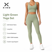 Ensemble 2 pièces pour femmes grande taille, respirant, extensible dans quatre directions, séchage rapide, anti-UV, taille haute, dos nageur, en Spandex/Nylon, service OEM
