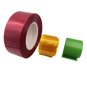 ปลอกหุ้มห่อแบตเตอรี่21700ท่อหดได้, 100ชิ้น + วงแหวนกระดาษบาร์เลย์100ชิ้นปลอกฟิลม์เทปพีวีซีผิวหดได้ - Product Image 4