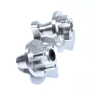 Hub roda depan sepeda motor, Aluminium CNC sepeda motor aluminium Hub Set 12 mm axle untuk HONDA MONKEY Z50