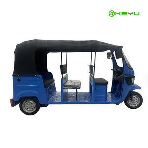Triciclo <span class=keywords><strong>El</strong></span>éctrico de Última Generación con Suspensión Independiente de Grado Automotriz, Salida Directa de Fábrica KEYU, Abierto, 7 Pasajeros, Carga Útil de 400 kg - Product Image 1