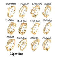 Vente en gros IPMIN HOTSALE Bague d'orteil pour femme en acier inoxydable, motifs Cœur, Étoile, Lune, ouverte et réglable