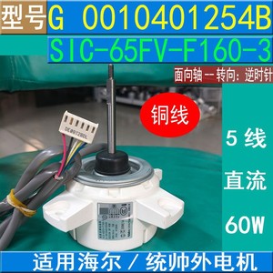 มอเตอร์ไร้แปรงถ่าน Nidec SIC-65FV-F160-3 DC 310V 60W 860rpm IP44 สำหรับเครื่องปรับอากาศภายนอกอาคาร - Product Image 5