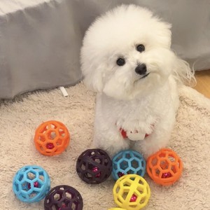 Juguete de Pelota para Perro con Sonido TPR, de Goma Termoplástica Resistente a Mordidas, para <span class=keywords><strong>Cachorros</strong></span>, para la Dentición y el Juego Dental - Product Image 1