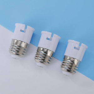 Honeyfly E27 để <span class=keywords><strong>B22</strong></span> đèn ổ cắm PP chủ chuyển đổi kết nối ngọn lửa chống cháy cơ sở <span class=keywords><strong>Adapter</strong></span> ánh sáng phụ kiện Ổ cắm chuyển đổi - Product Image 4