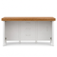 Comptoir de buffet de mariage classique personnalisable, forme rectangulaire, moderne, multifonctionnel, durable, facile à nettoyer, pour événements et locations