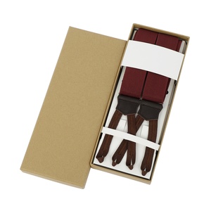 Venta al por mayor personalizado elástico resistente <span class=keywords><strong>hombre</strong></span> ancho Y espalda <span class=keywords><strong>azul</strong></span> hombres <span class=keywords><strong>tirantes</strong></span> esmoquin <span class=keywords><strong>traje</strong></span> botón <span class=keywords><strong>con</strong></span> caja paquete - Product Image 2