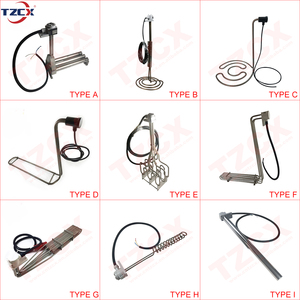 Calentadores de tanque de titanio de inmersión eléctricos personalizados TZCX con certificación CE para galvanoplastia - Product Image 6