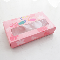 Décorations de mariage 24 pièces, boîte d'emballage licorne à thème de flamant rose, réception-cadeau pour bébé, anniversaire et invités, fournitures de fête