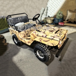 Zhenda Mini Jeep Eléctrico de Lujo, Automático, para Adultos, 2 Plazas, de Acero, Personalizable, con 1 Año de Garantía y Acabado de Pintura Automotriz - Product Image 2