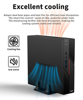 Mini PC Acer con Windows 11 N150, 16 GB de RAM DDR4, SSD de 256 GB, 4 Núcleos, 4 Subprocesos, Mini Computadora de Escritorio