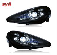 Phares LED Matrix PDLS SYA Premium style 2021 pour Porsche Cayenne 92A 958.2 2015 2016 2017 Remplacement des feux avant