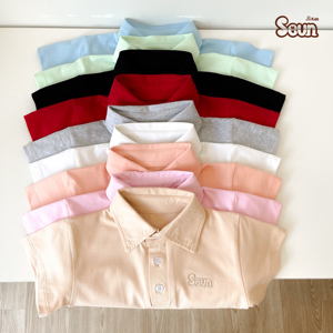 Camiseta Polo para Niños OEM, Diseño Personalizado, Camiseta de Algodón para Niños y Niñas, Cómoda, Transpirable, para Uso Diario - Product Image 5
