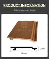 Papier peint extérieur pour maison, panneau mural composite en plastique, revêtement extérieur, panneaux muraux en métal WPC