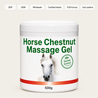 Gel de massage à l'huile de cheval 500g, soin des mains et des pieds, formule à base d'extraits végétaux naturels, fournisseur de confiance