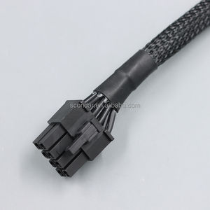 สาย PSU แบบแยกส่วน8Pin กับสายไฟ6 + 2Pin PCIe ที่เข้ากันได้กับ RMX <span class=keywords><strong>RM850X</strong></span> RM750X สาย GPU RM650X 750มม. - Product Image 4