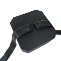 Benutzer definiertes Logo Luxus Doppeltür Öffnung Karton Geschenk box Hochwertige High-End Black Parfüm Premium-Verpackungs box