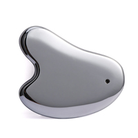 Grande taille Terahertz Gua Sha grattage outil de Massage Guasha conseil pour SPA Acupuncture visage mince V visage outils de beauté en forme de coeur