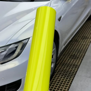 Crystal Series Brillant PET Matériel Voiture Vinyle Wrap Rouleau Citron Jaune Auto-Guérison Anti-Rayures Changement de Couleur <span class=keywords><strong>Film</strong></span> 2 Ans - Product Image 2