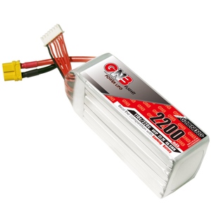 แบตเตอรี่ลิเธียมโพลิเมอร์ GaoNeng GNB 6S 2200mah 22.2V 110C XT60 สำหรับโดรนบังคับวิทยุ  ประสิทธิภาพการปล่อยประจุสูง - Product Image 1