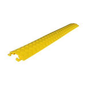 Lucahi工場直接屋内ケーブル管理トレイハードプラスチック道路ケーブルプロテクターオーガナイザースピードバンプ高さ20mm - Product Image 3