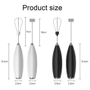 Custom logo Foam <b>Maker</b> Matcha Whisk Drink Mixer Stirrer Stainless Steel Coffee Frother Kitchen Handheld Electric Milk Frother - Product Image 2