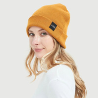 Bonnets tricotés d'hiver chauds anti-rayonnement bloquant les RF Bonnets doublés de satin Bonnet antistatique EMF avec logo Étiquette personnalisée