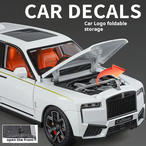 Rolls-Royce Cullinan Metal Diecast <b>Car</b> 1:24 Scale Luxury SUV Collectible Model with Detailed <b>Interior</b> 20×8 cm - Product Image 3