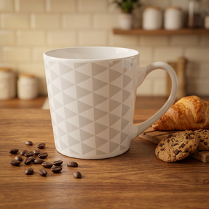 Ensemble de tasses en céramique classiques écologiques - Cadeau d'affaires, tasses à café, résistantes au lave-vaisselle et au micro-ondes, couleurs personnalisables, sublimes - Product Image 6