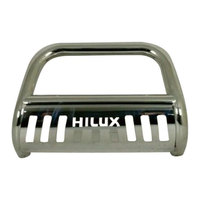 Vente en gros de grille de protection classique pour pick-up, pare-chocs avant en acier inoxydable, barre de protection tout-terrain 4x4 pour Toyota HILUX Revo Vigo N80