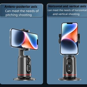2024 estabilizador de teléfono inteligente de rotación Q02 360 <span class=keywords><strong>barato</strong></span> 360 AI Auto Mobile <span class=keywords><strong>Gimbal</strong></span> estabilizador cardán móvil <span class=keywords><strong>para</strong></span> Vlogging - Product Image 2