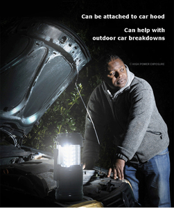 Collapsible <b>LED</b> Telescopic Light Emergency Lamp <b>Camping</b> <b>Lantern</b> with 3AA Battery - Product Image 6
