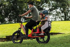 TST <span class=keywords><strong>Cargo</strong></span> bici <span class=keywords><strong>elettrica</strong></span> ciclomotore sospensione bici corriere bici 48V <span class=keywords><strong>elettrica</strong></span> ibrida bici tubo a batteria bici <span class=keywords><strong>elettrica</strong></span> - Product Image 5